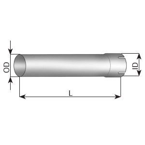 Abgasrohr, Universal