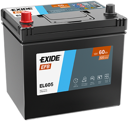 Batterie 12V 60Ah 520A