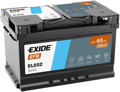 Batterie 12V 65Ah 650A