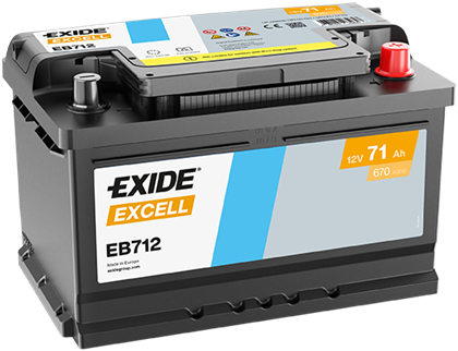 Batterie 12V 71Ah 670A