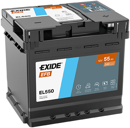 Batterie 12/12V 55Ah 540/540A