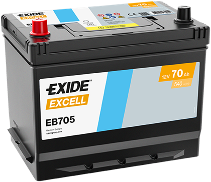 Batterie 12V 70/70Ah 540A