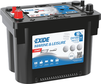 Batterie Start AGM 12V/50Ah 800A/EN