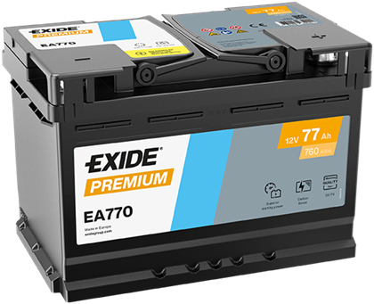 Batterie 12V 77Ah 760A