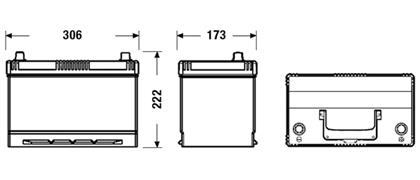 Batterie 12V 95Ah 800A