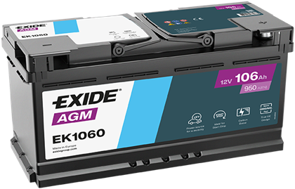 Batterie 12V 106Ah 950A