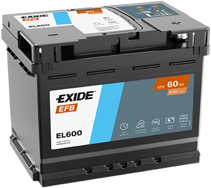Batterie 12V 60Ah 640A