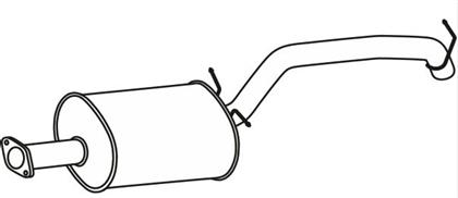 Endschalldämpfer Ford