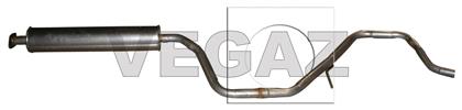 Mittelschalldämpfer Opel