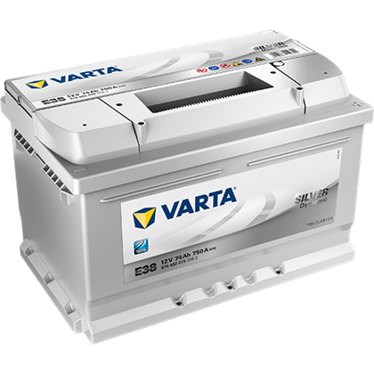 Batterie 12/12V 74/74Ah 750A SILVER DYNAMIC