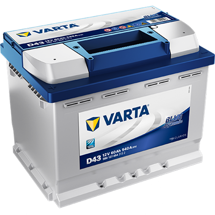 Batterie 12V 60Ah 540A BLUE DYNAMIC