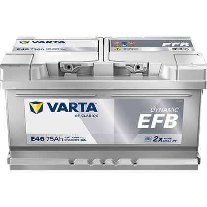 Batterie 12V 75Ah 730A DYNAMIC EFB