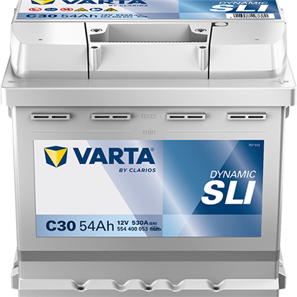 Batterie 12V 54Ah 530A DYNAMIC SLI