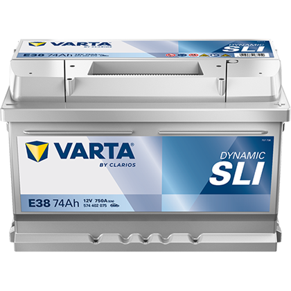 Batterie 12V 74Ah 750A DYNAMIC SLI