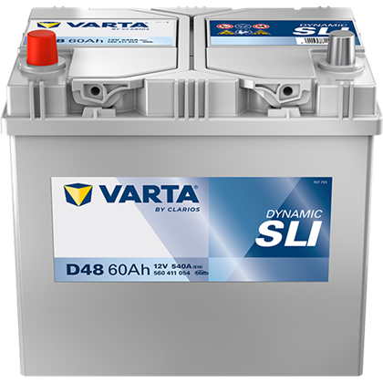 Batterie 12V 60Ah 540A DYNAMIC SLI