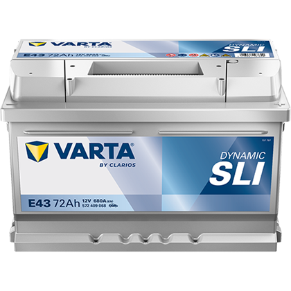Batterie 12V 72Ah 680A DYNAMIC SLI