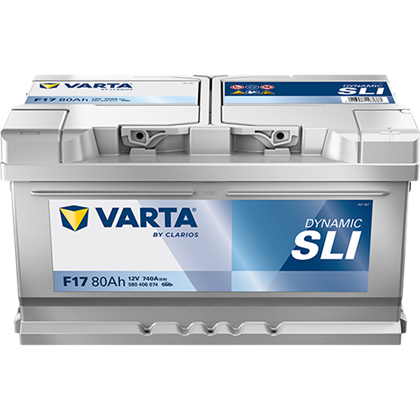 Batterie 12V 80Ah 740A DYNAMIC SLI