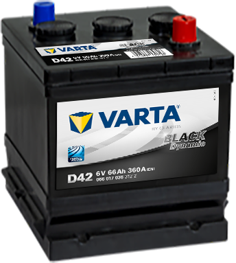 Batterie 6V 66Ah 360/360A BLACK DYNAMIC
