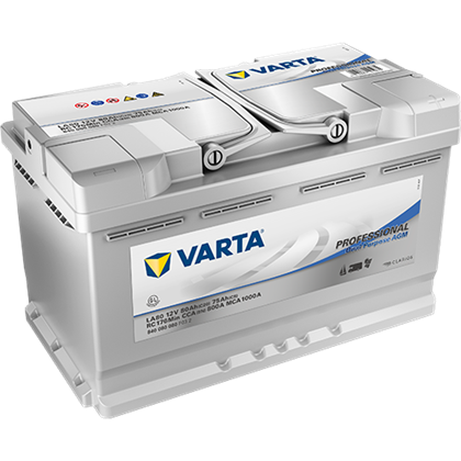 Batterie Professional Dual Purpose AGM LA80 12V/80Ah 800A/EN