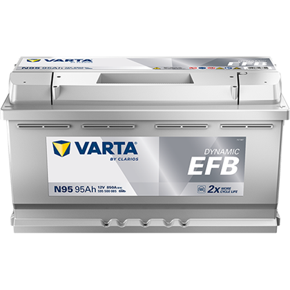 Batterie 12V 95Ah 850A DYNAMIC EFB