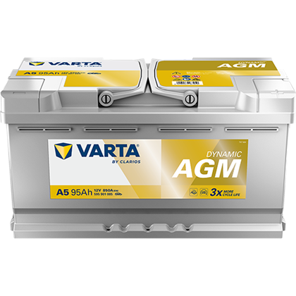 Batterie 12V 95Ah 850A DYNAMIC AGM