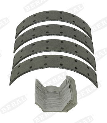 Bremsbelagsatz, Trommelbremse