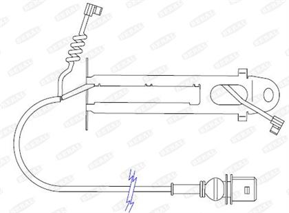 Verschleissanzeiger RENAULT