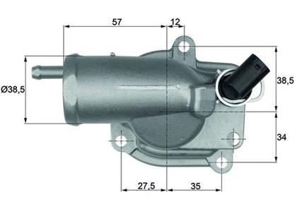Thermostat, Kühlmittel