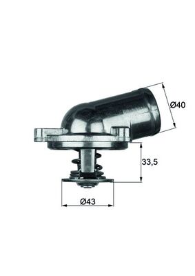 Thermostat, Kühlmittel