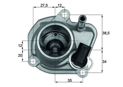 Thermostat, Kühlmittel