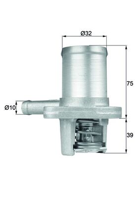 Thermostat, Kühlmittel
