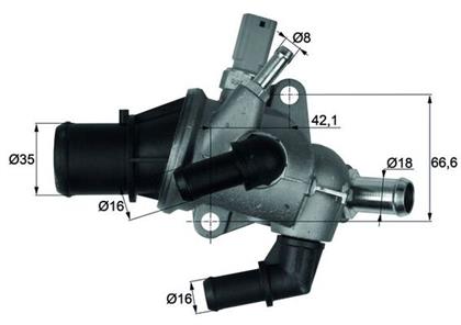 Thermostat, Kühlmittel