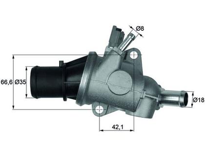 Thermostat, Kühlmittel