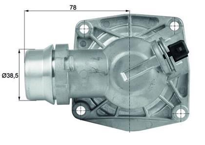 Thermostat, Kühlmittel