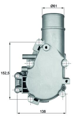 Integralthermostat