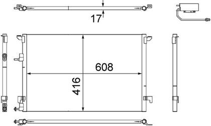 Kondensator, Klimaanlage