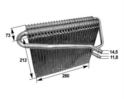 Verdampfer, Klimaanlage