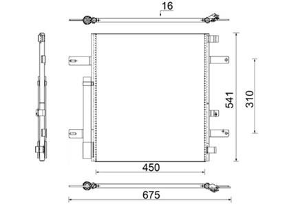 Kondensator, Klimaanlage
