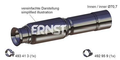 Flexrohr, Abgasanlage
