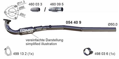 Abgasrohr