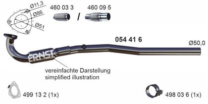 Abgasrohr