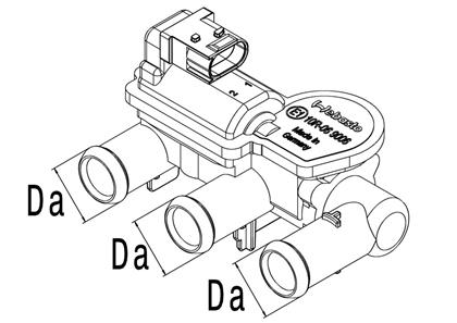 Kabelreparatursatz, Expansionsventil-Wärmepumpe