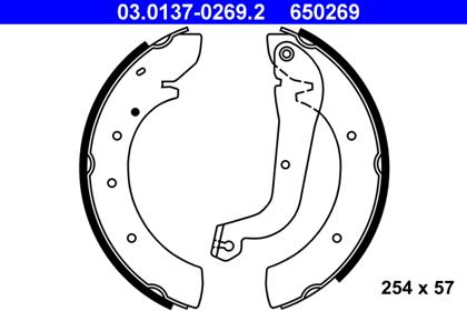 Bremsbackensatz Trommelbremse