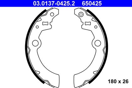 Bremsbackensatz Trommelbremse