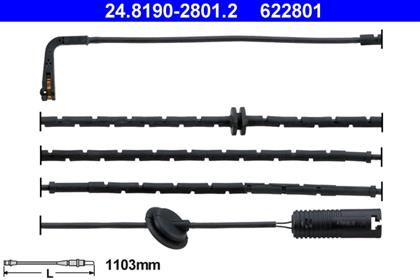 Warnkontakt, Bremsbelagverschleiß