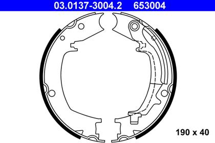 Bremsbackensatz Trommelbremse