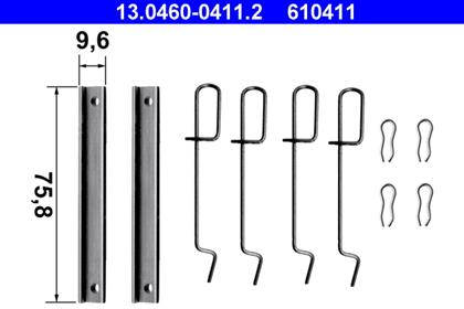 Zubehörsatz, Bremsbelag Renault