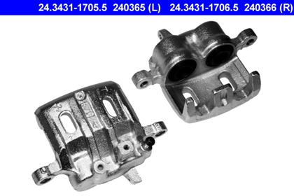 Bremssattel vorne rechts