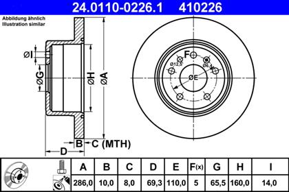 Bremsscheibe hinten