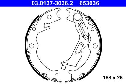 Trommelbremsbelag